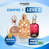COMPRE 1 LEVE 3 - Sabah Al Ward, Fakhar e Royal Amber - Oferta De Dia das Mães - 100ml Cada (5 Anos Armazém do Perfume)