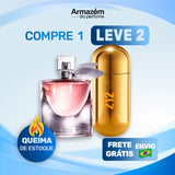 2 Perfumes Femininos (100ml) - 212 VIP | La Vie est Belle Feminino | (5 Anos Armazém do Perfume)